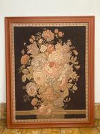 Schilderij (geborduurde bloemen), Ophalen