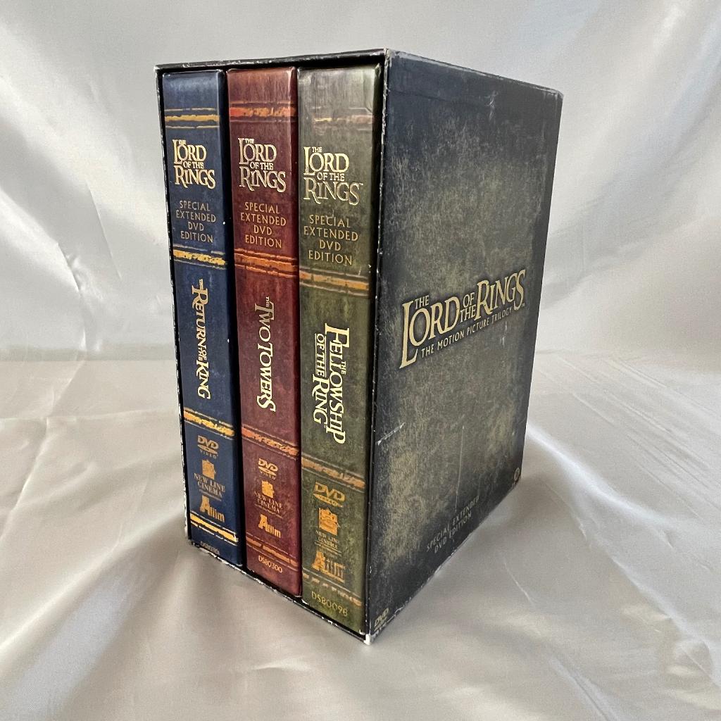 Lord of the Rings Extended Edition DVD Boxset – Compleet, Verzamelen, Lord of the Rings, Ophalen of Verzenden, Gebruikt, Overige typen