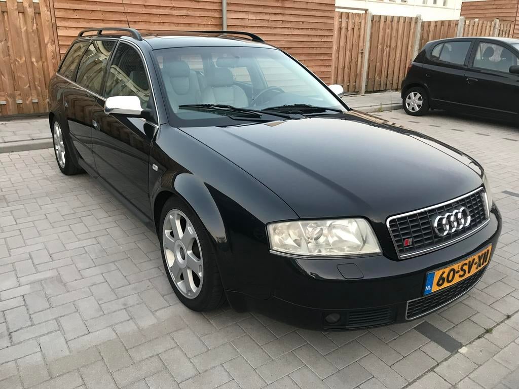 Audi S6 C5 met versnellingsbak probleem, Auto's, Automaat, Euro 5, Zwart, Stationwagon
