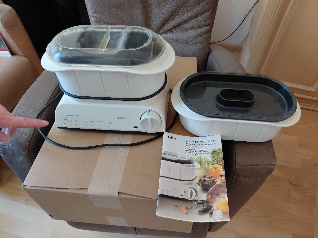 Braun Multi Gourmet stoomkoker Plus FS20 Type: 3216, Ophalen of Verzenden, Vaatwasmachinebestendig, Gebruikt