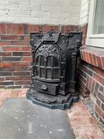 Antieke gietijzeren kachel (enkel ter decoratie), Ophalen, Gebruikt, Houtkachel, Vrijstaand