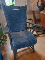 2 Fijne rookstoelen, geschilderd en opnieuw overtrokken, Huis en Inrichting, Stoelen, Gebruikt, Twee, Overige kleuren, Ophalen of Verzenden