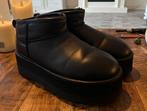 Ugg ultra mini leather platform maat 40 nieuw!, Verzenden, Zwart, Snowboots, Nieuw
