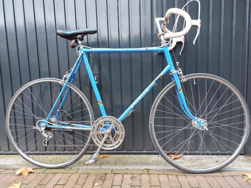 Gazelle Champion Mondial - blauw, Ophalen, Gebruikt, Heren, 57 tot 61 cm