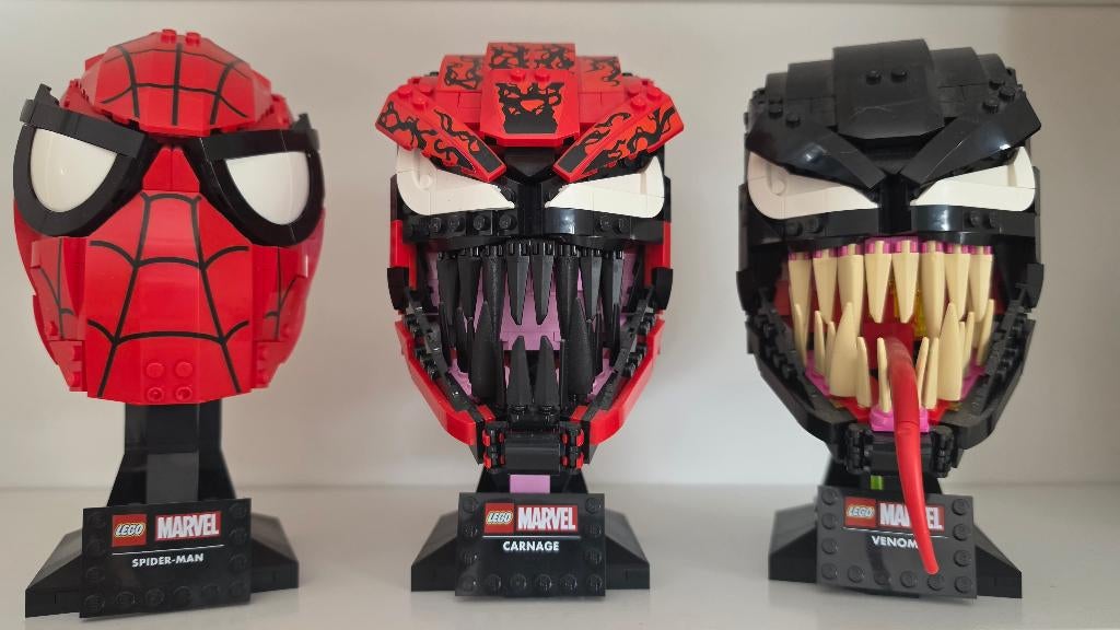 3x Lego Spiderman, Compleet, Marvel, Lego, Nieuw