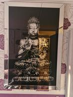 Boeddha met spiegel en glas, Ophalen, Zo goed als nieuw