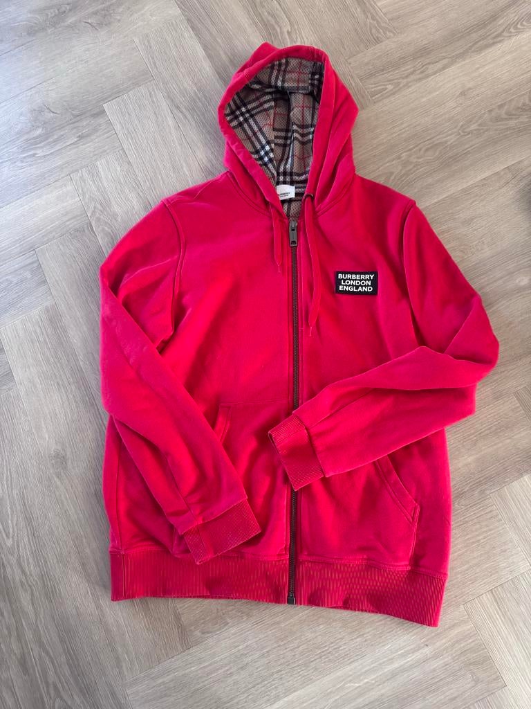 Burberry Heren Vest Maat M - Zo goed als nieuw, Ophalen of Verzenden, Zo goed als nieuw, Maat 48/50 (M), Rood