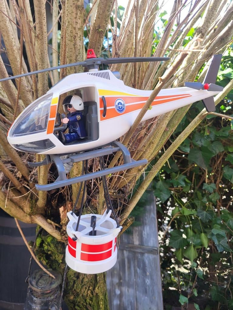Playmobil blushelicopter, Kinderen en Baby's, Speelgoed | Playmobil, Ophalen of Verzenden