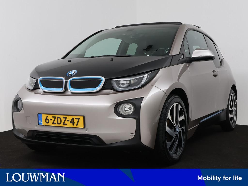 BMW i3 Basis Comfort Advance 22 kWh (bj 2015, automaat), Auto's, BMW, Bedrijf, Te koop, i3, ABS, Achteruitrijcamera, Airbags, Airconditioning