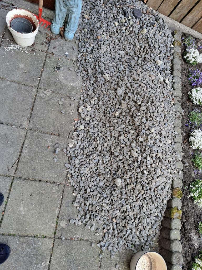 Grijs siersplit, Tuin en Terras, Ophalen, Gebruikt, Split, Basalt