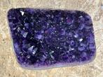 Amethist cluster (5) hoogste kwaliteit, diep paarse kleur., Ophalen of Verzenden, Mineraal