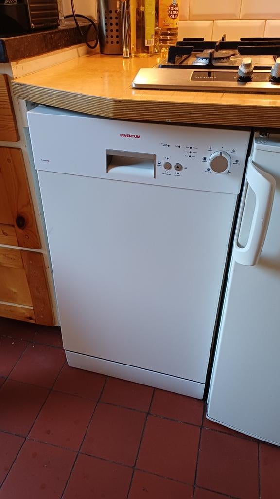 Inventum il010 halve vaatwasser, 45 cm breed, Witgoed en Apparatuur, Vaatwasmachines, Minder dan 85 cm, Ophalen
