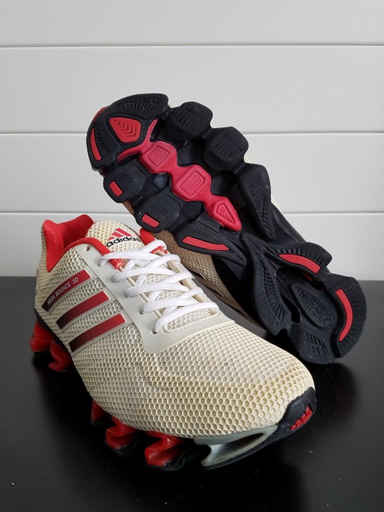 Adidas Mega Bounce 3D, Wit, Ophalen of Verzenden, Adidas, Sneakers of Gympen