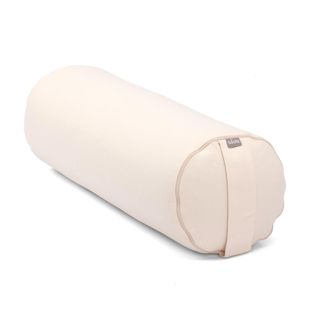 NIEUW - Bodhi Yoga Bolster ECO katoen - 65 x 23 cm - Naturel, Sport en Fitness, Yoga en Pilates, Ophalen of Verzenden, Nieuw, Yoga-accessoire