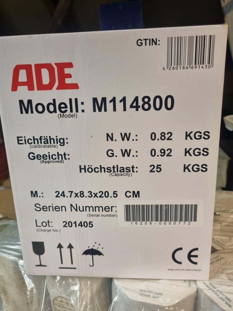 Weegschaal, Ophalen of Verzenden, Nieuw, Minder dan 60 cm, Minder dan 30 cm