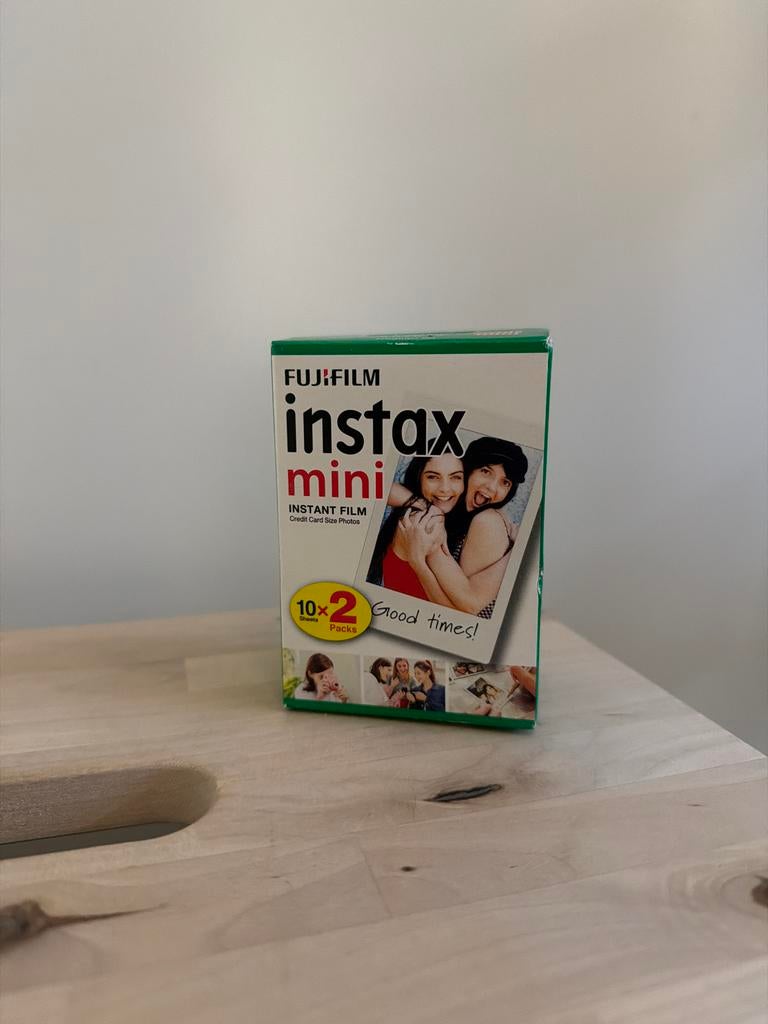 Fujifilm Instax Mini Instant Film Fotopapier 20 sheets, Ophalen of Verzenden, Nieuw