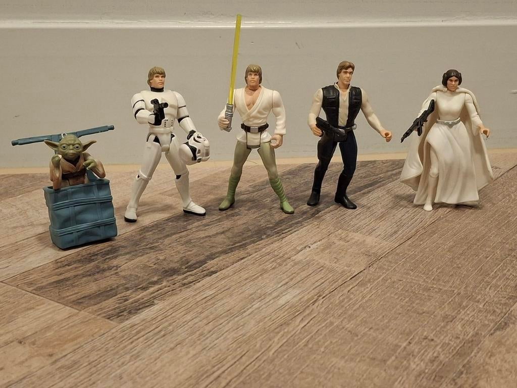 Star Wars Vintage POTF 5 x figuren 1995/1996, Verzamelen, Star Wars, Ophalen of Verzenden, Zo goed als nieuw, Actiefiguurtje