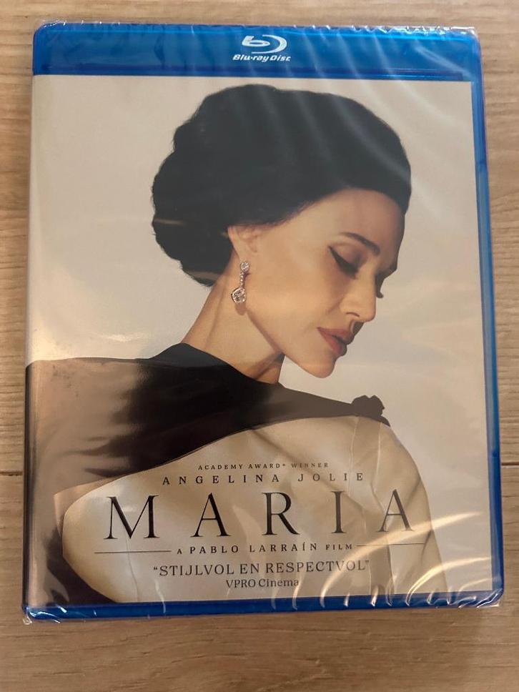 Blu-ray Maria (Angelina Jolie als Maria Callas) nieuw seal, Cd's en Dvd's, Blu-ray, Nieuw in verpakking, Filmhuis, Verzenden