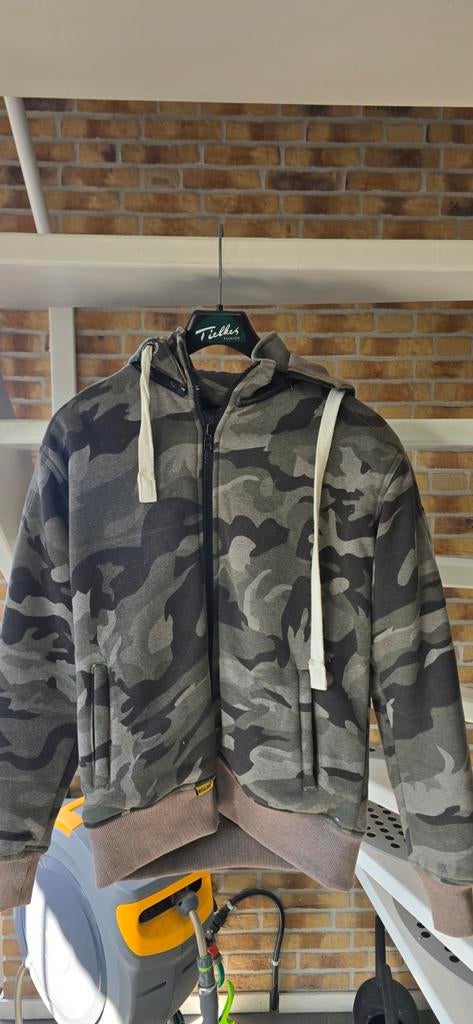 Booster Camo Hoodie - Maat M, Motoren, Jas | textiel, Booster, Dames, Ophalen of Verzenden