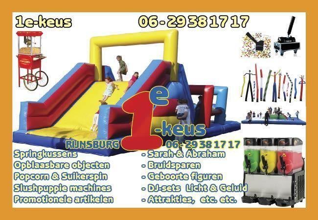 Huur goedkoop \'n Stormbaan of HINDERNISBAAN, keuze uit div., Ophalen, Zo goed als nieuw, Overige