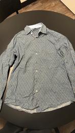 John Cabot overhemd, Ophalen of Verzenden, Zo goed als nieuw, Blauw, Halswijdte 39/40 (M)