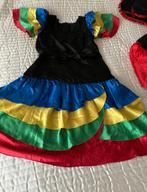 Spaanse jurk maat M 38/40, Ophalen of Verzenden, Zo goed als nieuw, Maat 38/40 (M), Carnaval