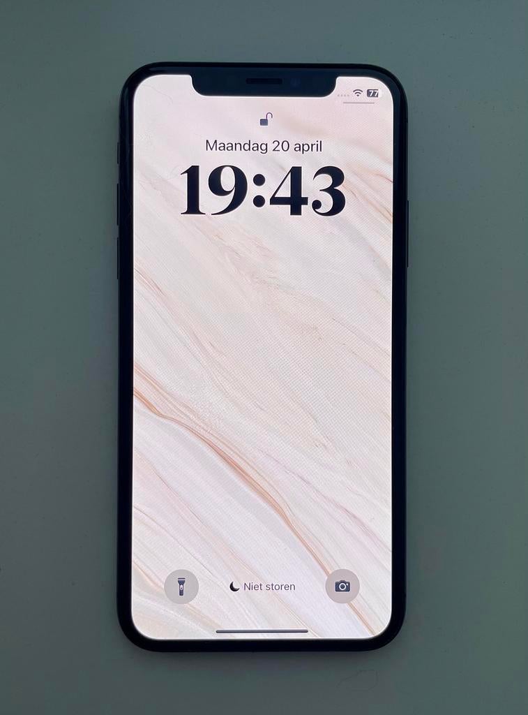 iPhone XS 64 GB met Accessoires, Zwart, IPhone XS, Refurbished, Ophalen of Verzenden