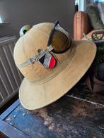 Afrika Korps DAK Pithelm. Italiaans/Duits., Ophalen of Verzenden, Landmacht, Duitsland, Helm of Baret