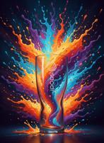 te huur frisdrank glazen. 27cl, Ophalen of Verzenden, Zo goed als nieuw, Overige