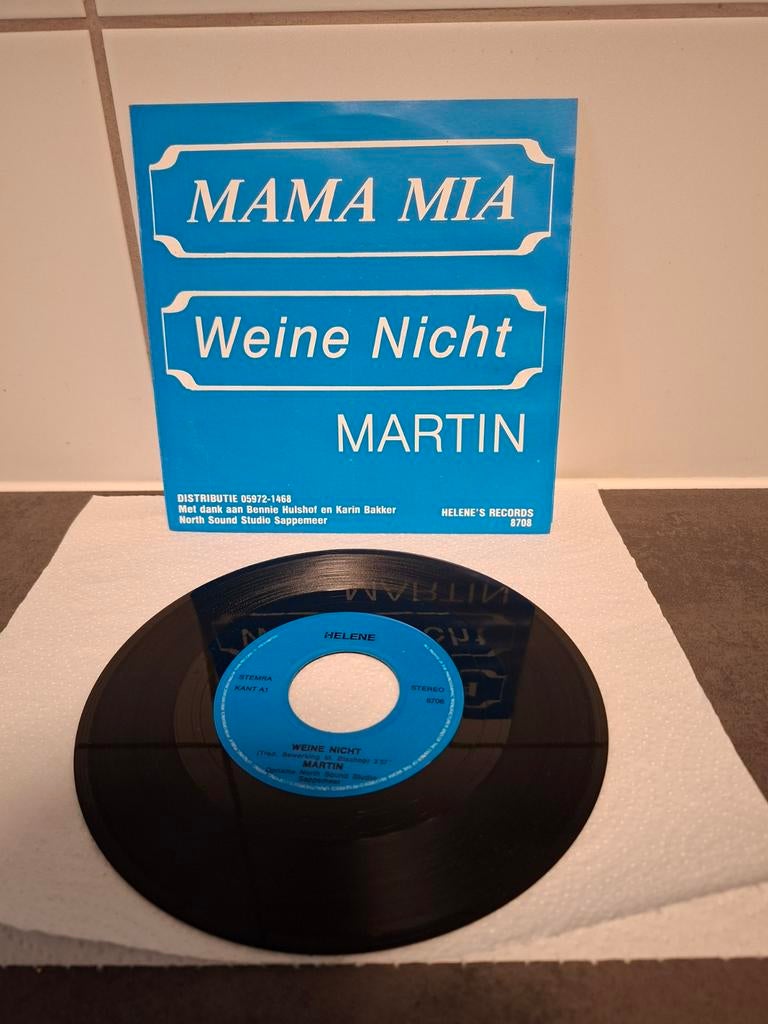 Martin, Cd's en Dvd's, Vinyl | Nederlandstalig, Ophalen of Verzenden, Zo goed als nieuw, Overige formaten, Levenslied of Smartlap