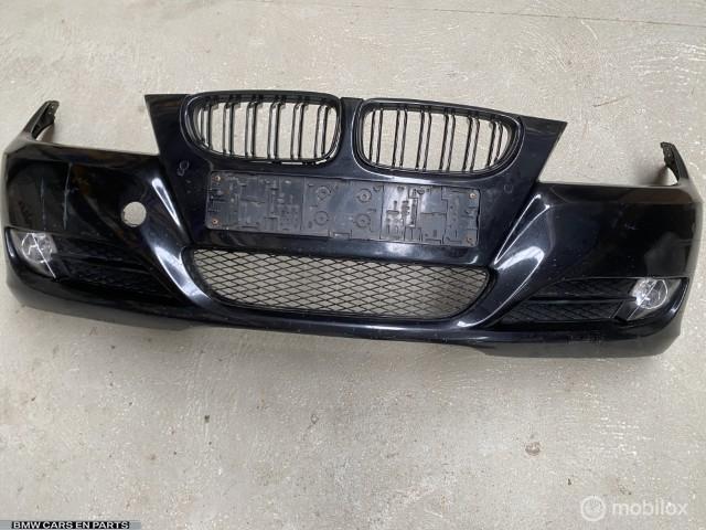 Bumper voor BMW 3-serie E90 E91 LCI )475/9 black sapphire, Gebruikt, Voor, Partnerportal@bmw.de, Bmw