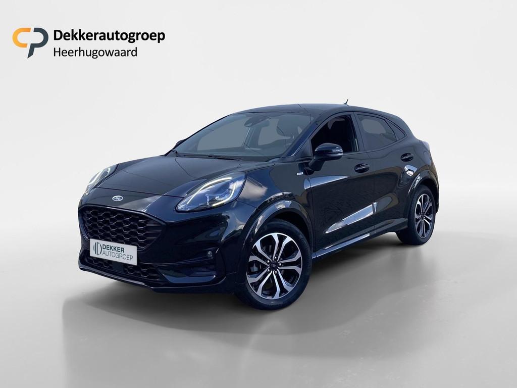 Ford Puma 1.0 EcoBoost Hybrid 125 pk ST-Line X, Auto's, Ford, Voorwielaandrijving, 125 pk, Euro 6, Zwart
