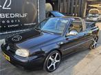 Volkswagen Golf Cabriolet 1.8 Trendline *R-Line* (bj 1999), Auto's, Oldtimers, Cabriolet, Zwart, Origineel Nederlands, Bedrijf
