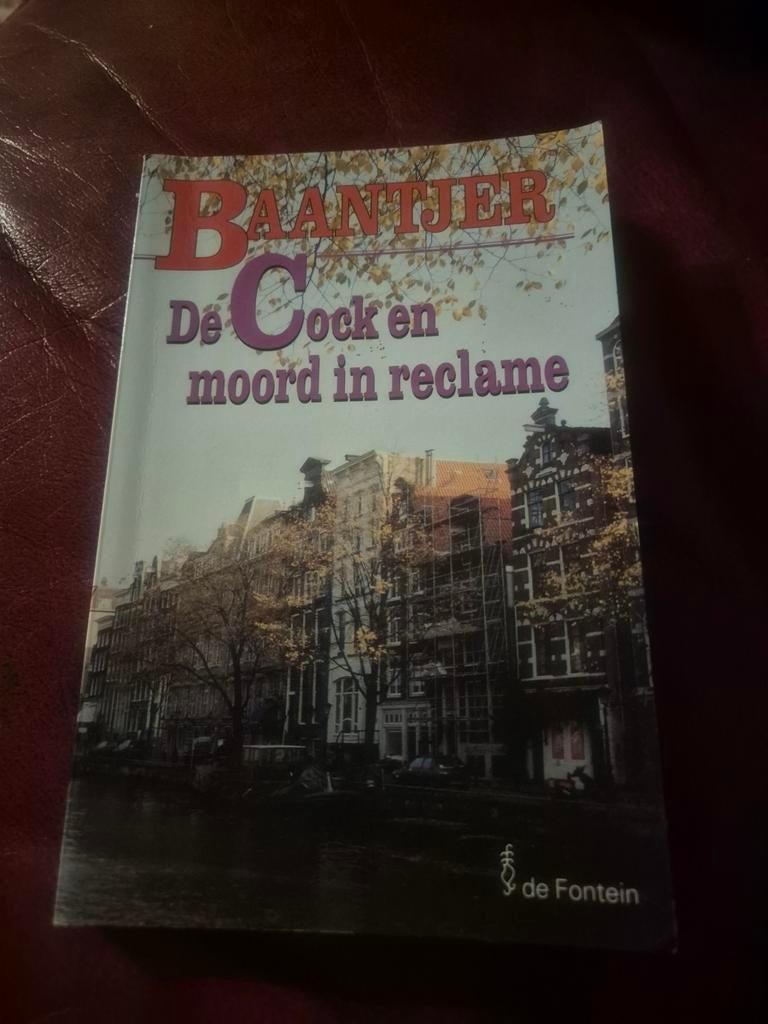 Baantjer: De Cock en moord in reclame, Boeken, Detectives, Ophalen of Verzenden, Gelezen, A.C. Baantjer