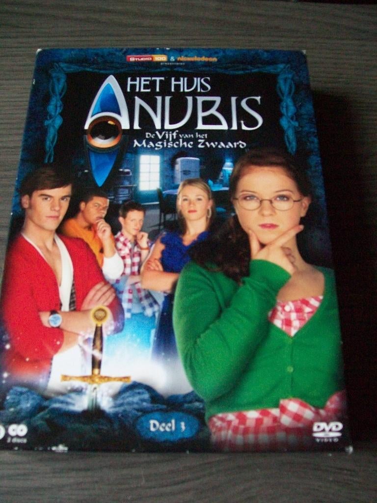Het Huis Anubis 5 v/h Magische Zwaard Box 3 in goede staat, Cd's en Dvd's, Dvd's | Kinderen en Jeugd, Verzenden, Zo goed als nieuw