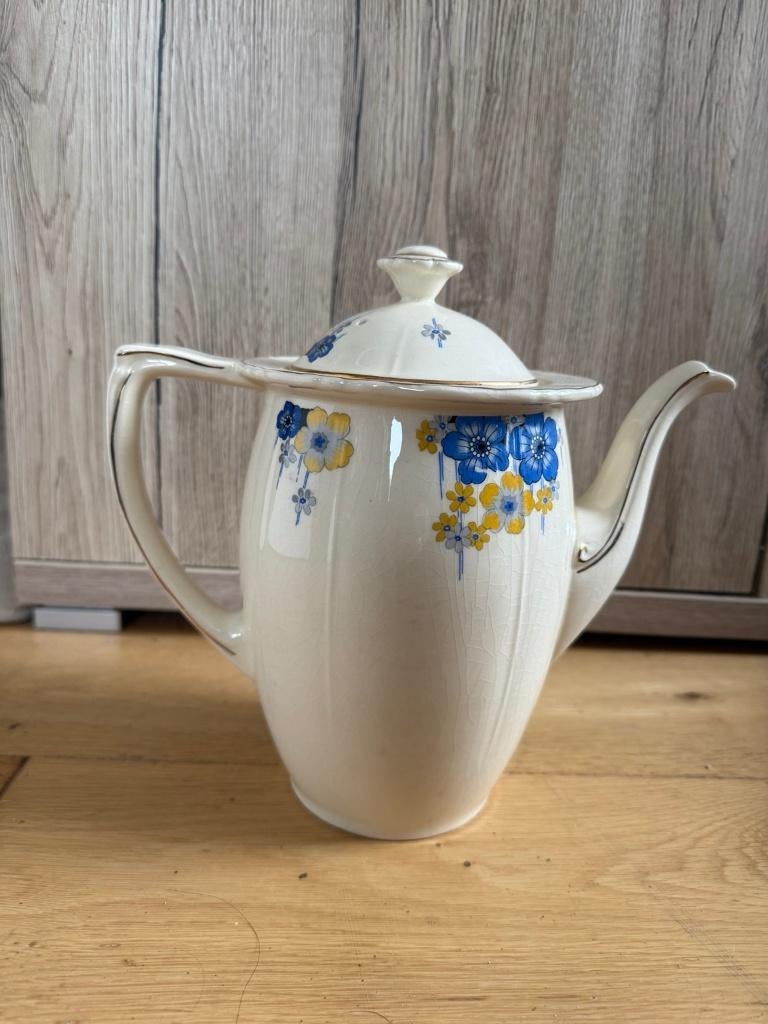 Vintage koffie/theepot Société Céramique Maastricht, Ophalen of Verzenden