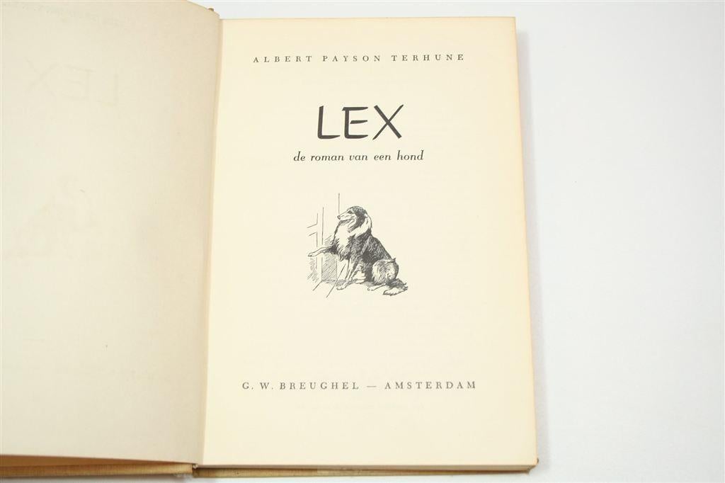 Lex — Roman van een Hond, Vintage Jeugdboek 1949, Ophalen of Verzenden, Gelezen