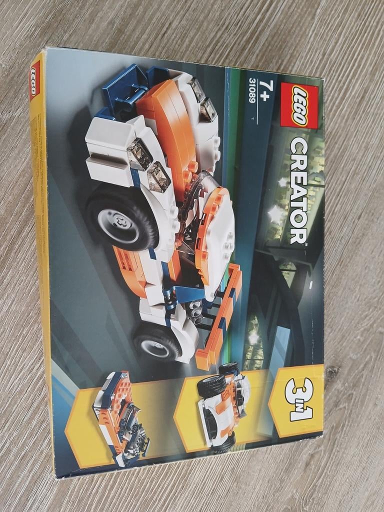 Lego zonsondergang baanracer 3 in 1 creator, Ophalen of Verzenden