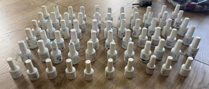 65x gellak, Ophalen of Verzenden, Zo goed als nieuw, Overige kleuren, Handen en Nagels