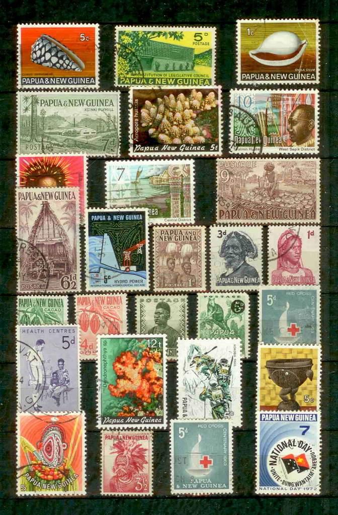 Papua and New Guinea # 136, Ophalen, Gestempeld
