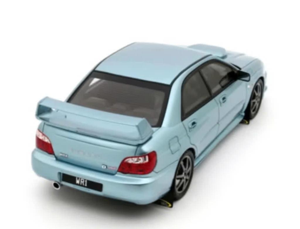 Subaru Impreza WRX Sti WR1 Blauw '03 OTTO MOBILE 1/18 OT1114, Hobby en Vrije tijd, Modelauto's | 1:18, Verzenden, Nieuw, Auto