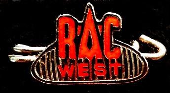 RAC West broche, Verzenden, Nieuw, Transport, Speldje of Pin
