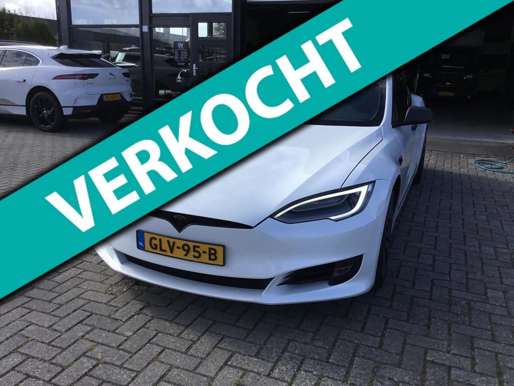 Tesla MODEL S Performance Ludicrous FSD, Auto's, Tesla, Automaat, 273 min, Wit, Leder