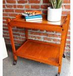 Vintage serveerwagen, rijdende bar, Ophalen