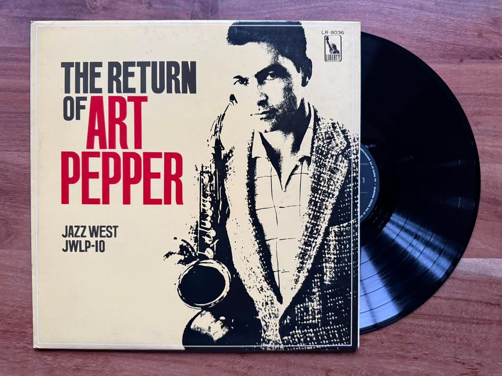 Art Pepper – The Return Of Art Pepper (Japan) LP, Cd's en Dvd's, Vinyl | Jazz en Blues, 1960 tot 1980, Gebruikt, Ophalen of Verzenden