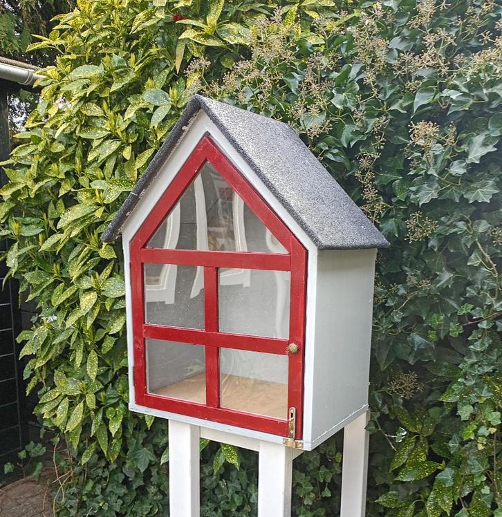 Minibieb, Huis en Inrichting, Kasten | Boekenkasten, 50 tot 100 cm, Minder dan 100 cm, 25 tot 50 cm, Ophalen of Verzenden