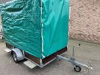 Huifaanhanger aanhanger aanhangwagen enkelasser 500 kg, Gebruikt