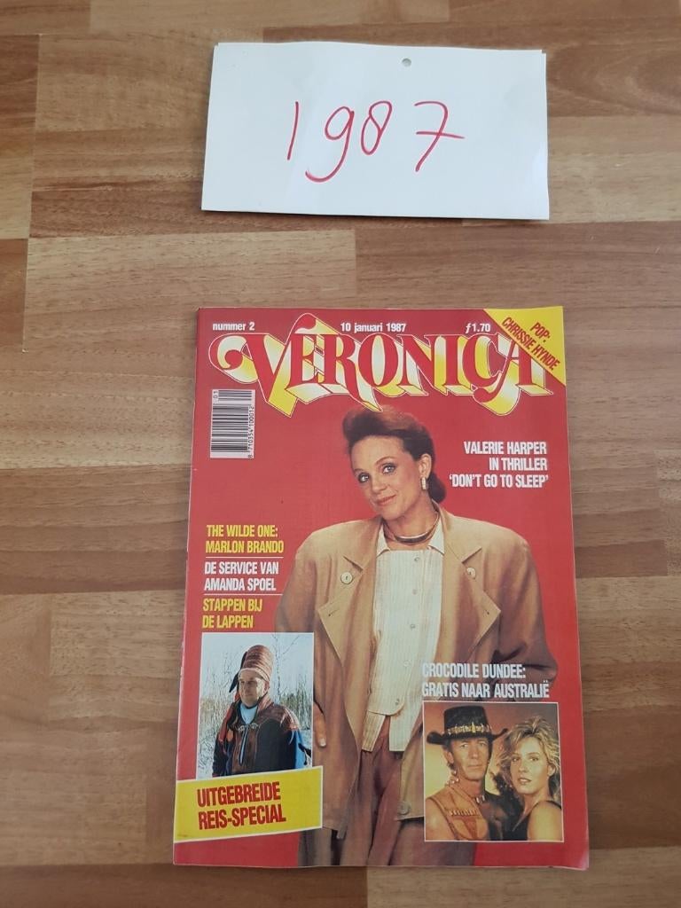Veronica magazine 1987, Verzamelen, Verzenden, 1980 tot heden, Tijdschrift