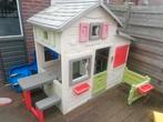 Groot Smoby speelhuisje met picknickbankje, Ophalen, Gebruikt, Kunststof