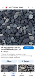 Peach Pebbles 150-175 liter gratis af te halen, Tuin en Terras, Grind, Keien en Split, Ophalen, Overige materialen, Gebruikt, Grind